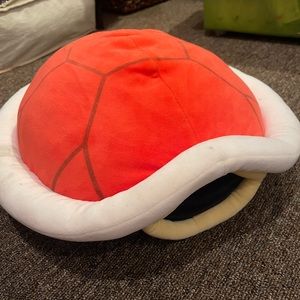 Nintendo Mario Kart Shell Kids' Pillow Red